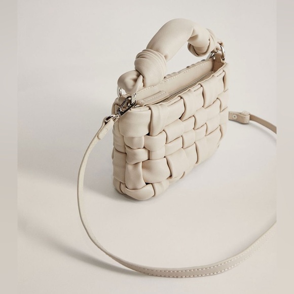 Mango Braided Cream Bag - Picture 4 of 10